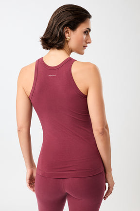 Mandala Fitness Top Rot Rückseite - Always Fit Top