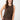 Mandala Active Top Braun Front - Cropped Tank Top