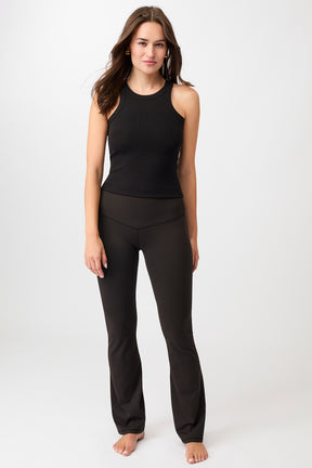 Mandala Fitness Top Black Outfit Front - Boy Top