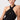 Mandala Fitness Top Schwarz Front - Tania Top
