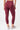 Mandala Active Legging Rot Rückseite - Best Cropped Legging