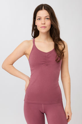 Mandala Fitness Top Rose Front - Infinity Top