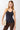 Mandala Sport Top Dunkelblau Front - Infinity Top