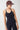 Mandala Sport Top Dunkelblau Front - Infinty Top