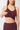 Mandala Sports Top, Red, Detail - Infinity Top