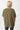 Mandala Fitness T-Shirt Grün Rückseite - Boyfriend Tee