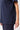 Mandala Fitness T-Shirt Blau Detail Seite - Boyfriend Tee