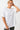 Mandala Fitness T-Shirt Weiss Front - Boyfriend Tee
