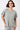Mandala Fitness T-Shirt Grau Front - All Clear Shirt