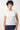 Mandala Fitness Shirt Blau Front - Batik T-Shirt