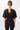 Mandala Fitness T-Shirt Schwarz Rückseite - Back Bow Tee