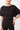 Mandala Fitness T-Shirt Schwarz Detail - Back Bow Tee