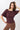 Mandala Fitness T-Shirt Rot Front - Back Bow Tee