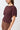 Mandala Fitness T-Shirt Rot Detail - Back Bow Tee