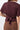 Mandala Fitness T-Shirt Rot Rückseite - Back Bow Tee