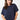 Mandala Active T-Shirt Blue Front - Boxy Tee