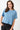 Mandala Active T-Shirt Blue Front - Boxy Tee