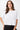 Mandala Active T-Shirt Weiss Front - Boxy Tee