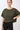 Mandala Green Fitness T-Shirt (Front) - Boxy Tee