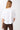 Mandala White Fitness T-Shirt (Back View) - Boxy Tee