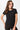 Mandala Fitness Shirt Schwarz Front - Rest & Recovery Tee