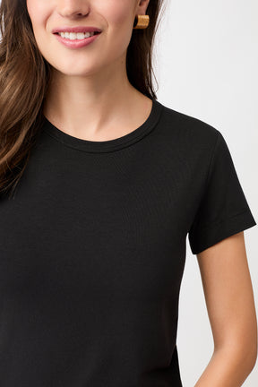 Mandala Fitness Shirt Schwarz Detail - Rest & Recovery Tee