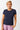 Mandala Fitness Shirt Blau Front - Rest & Recovery Tee