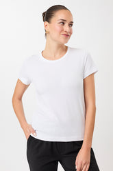 Mandala Fitness Shirt Weiss Front - Rest & Recovery Tee