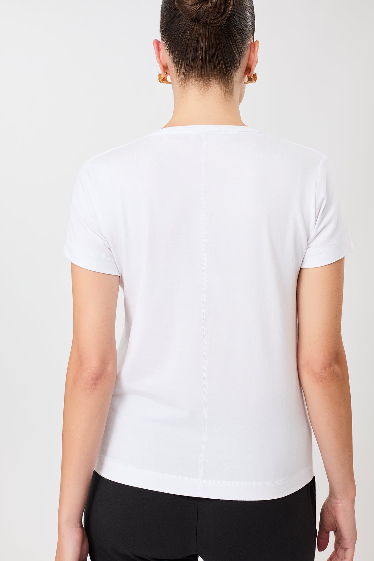 Mandala Fitness Shirt Weiss Rückseite - Rest & Recovery Tee