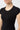 Mandala Fitness Shirt Schwarz Detail Front - Piqué Roundneck