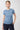 Mandala Sport T-Shirt Blau Front - Wool T-Shirt