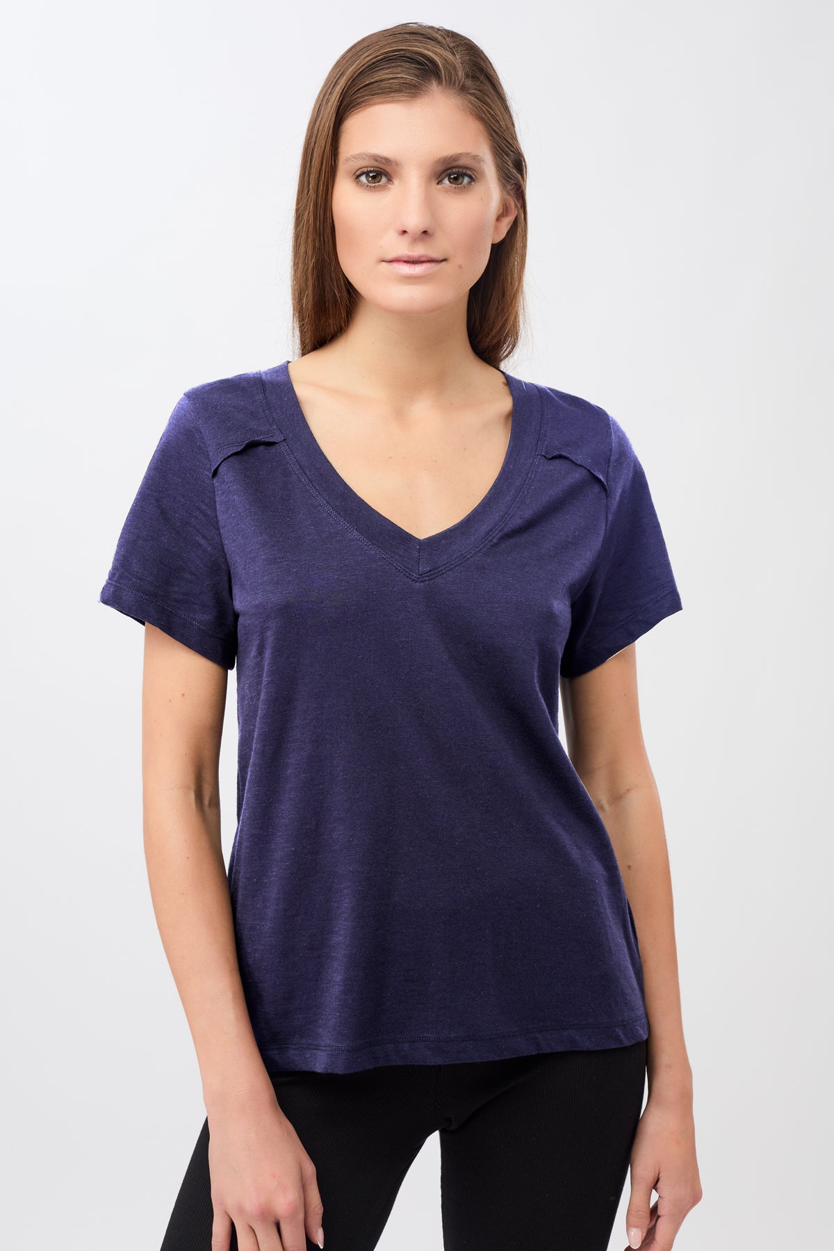 The New V-Neck (Sepia Ink)