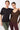 Mandala Fitness T-Shirt Schwarz Front - Butterfly T-Shirt