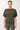 Mandala Fitness T-Shirt Grün Front - Butterfly T-Shirt