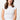 Mandala Fitness Shirt Weiss Front - Slim Fit Ribbed Tee