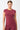 Mandala Sport Shirt Rot Front - Slim Fit T-Shirt