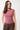 Mandala Sport Shirt Rosa Front - Slim Fit T-Shirt