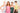 4 Frauen in Mandala-Outfits nebeneinander stehend